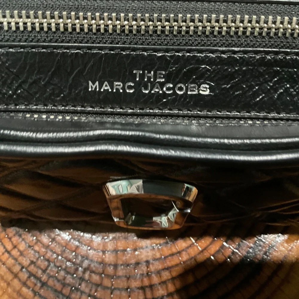 Marc Jacobs Quilted Softshot 21 Black Lambskin NWT - Picture 5 of 16